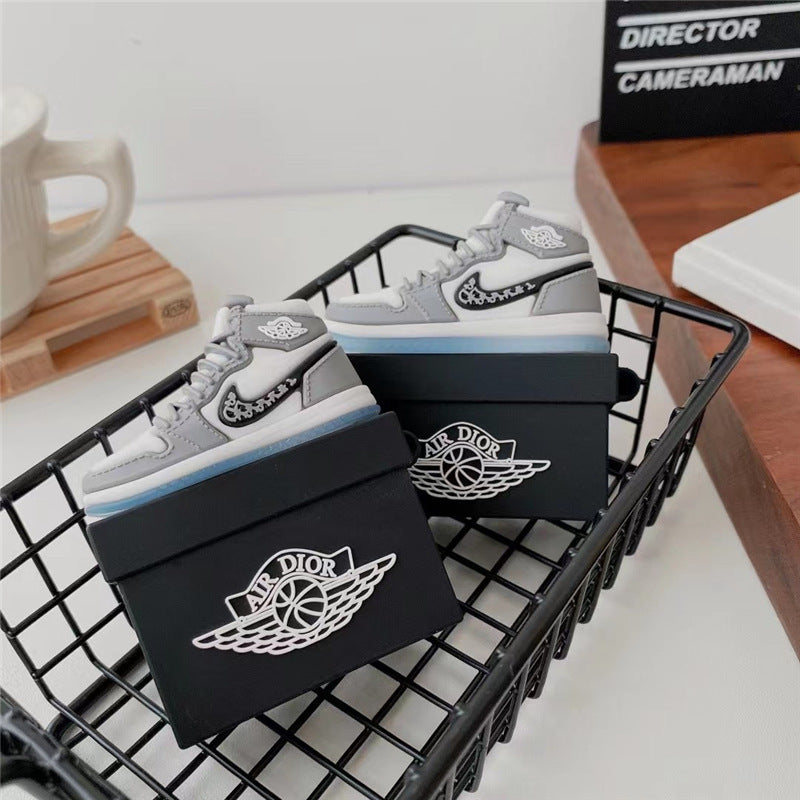 Creative 3D Shoe Box for AirPods Pro Apple Bluetooth Earphone Case 1/2/3 Generations Protective Cover