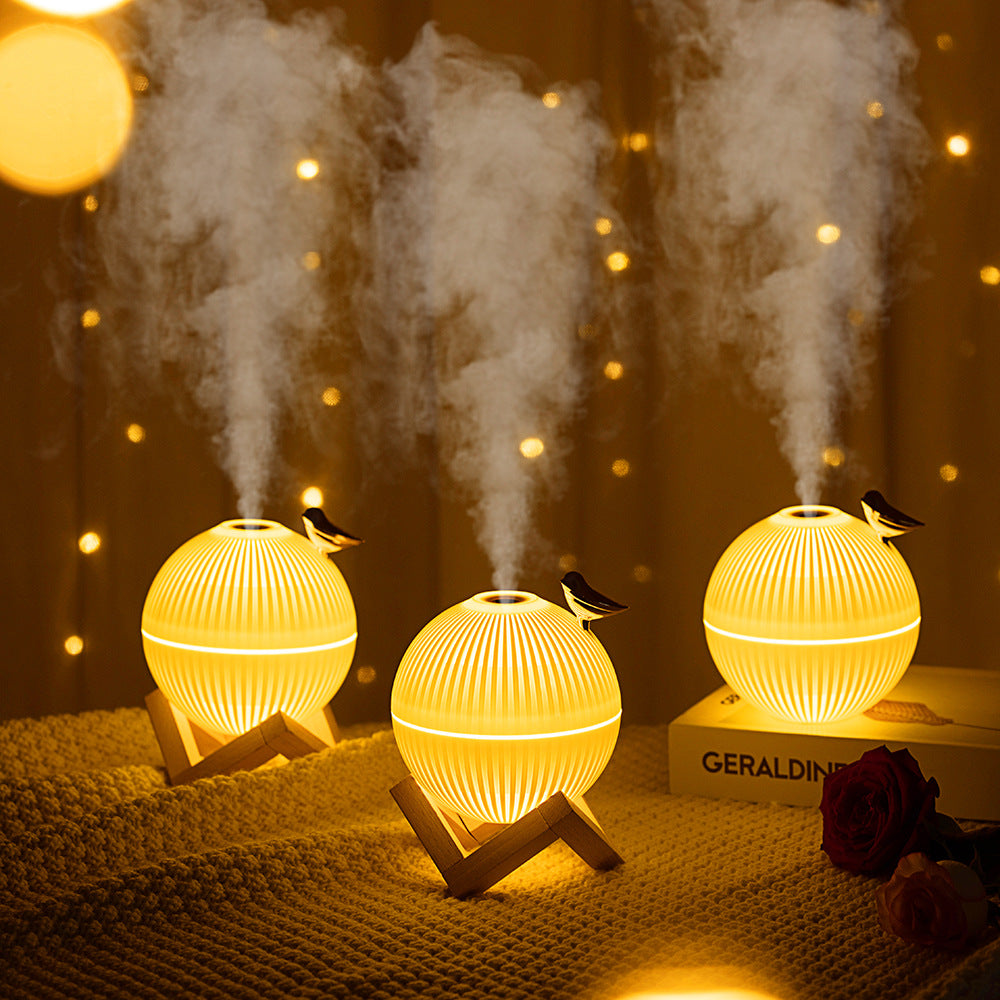 330ml USB lark mini humidifier desktop decoration silent moisturizing spray humidifier
