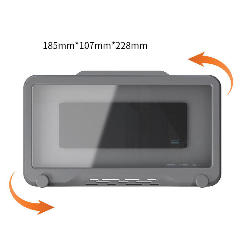 360 Degree Rotating Mobile Phone Holder Phone Stand Shower Phone Holder with Hook Waterproof Cover